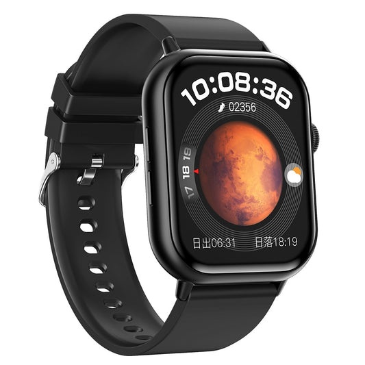 G44 2.01 Inch Smart Watch 24 Hours Heart Rate Monitor Fitness Tracker Wristwatch , Silicone Strap