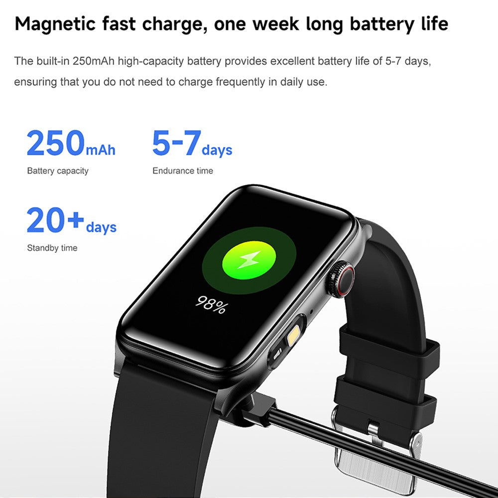 G50 1.57 Inch Smart Bracelet Fitness Tracker Bluetooth-compatible Calling Heart Rate Monitor Wristband