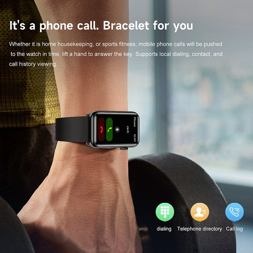 G50 1.57 Inch Smart Bracelet Fitness Tracker Bluetooth-compatible Calling Heart Rate Monitor Wristband