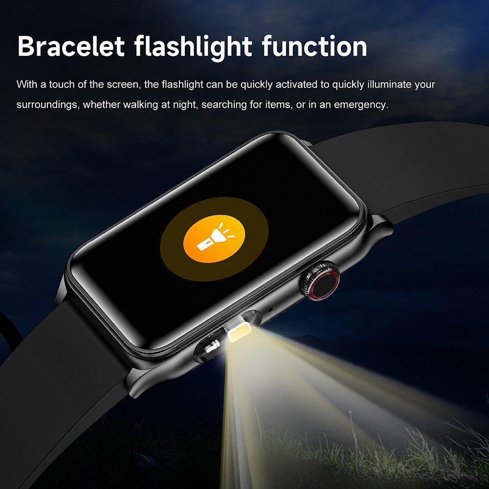 G50 1.57 Inch Smart Bracelet Fitness Tracker Bluetooth-compatible Calling Heart Rate Monitor Wristband