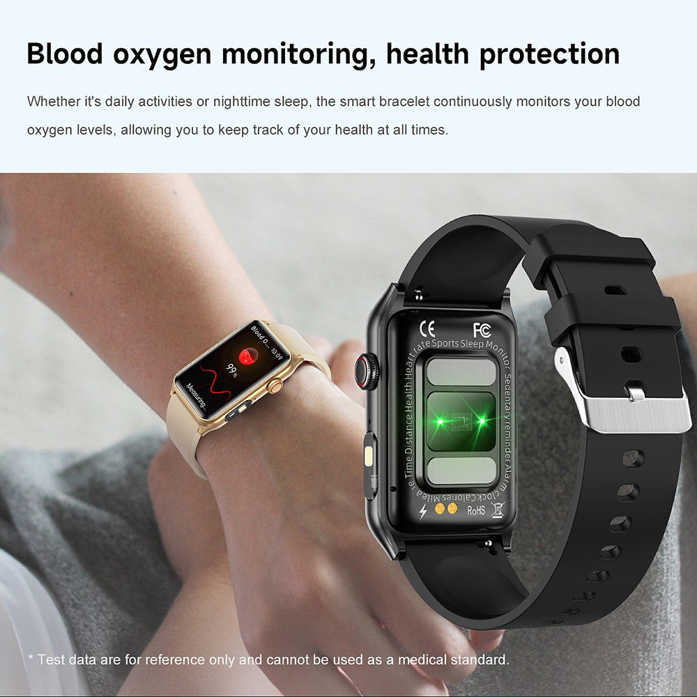 G50 1.57 Inch Smart Bracelet Fitness Tracker Bluetooth-compatible Calling Heart Rate Monitor Wristband