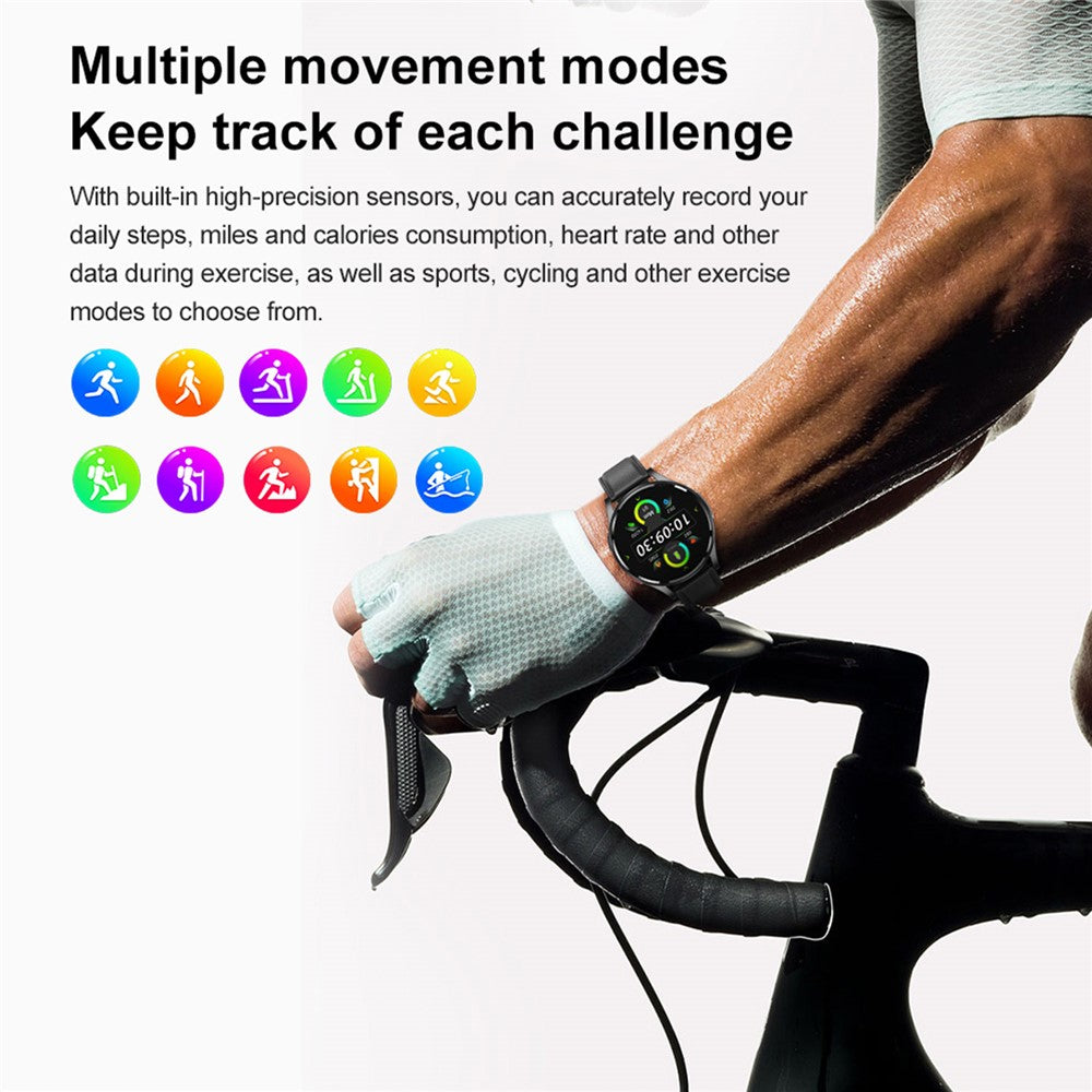 GE30 1.43 Inch AMOLED Screen Smart Watch ECG Heart Rate Monitor Bluetooth-compatible Calling Wristwatch