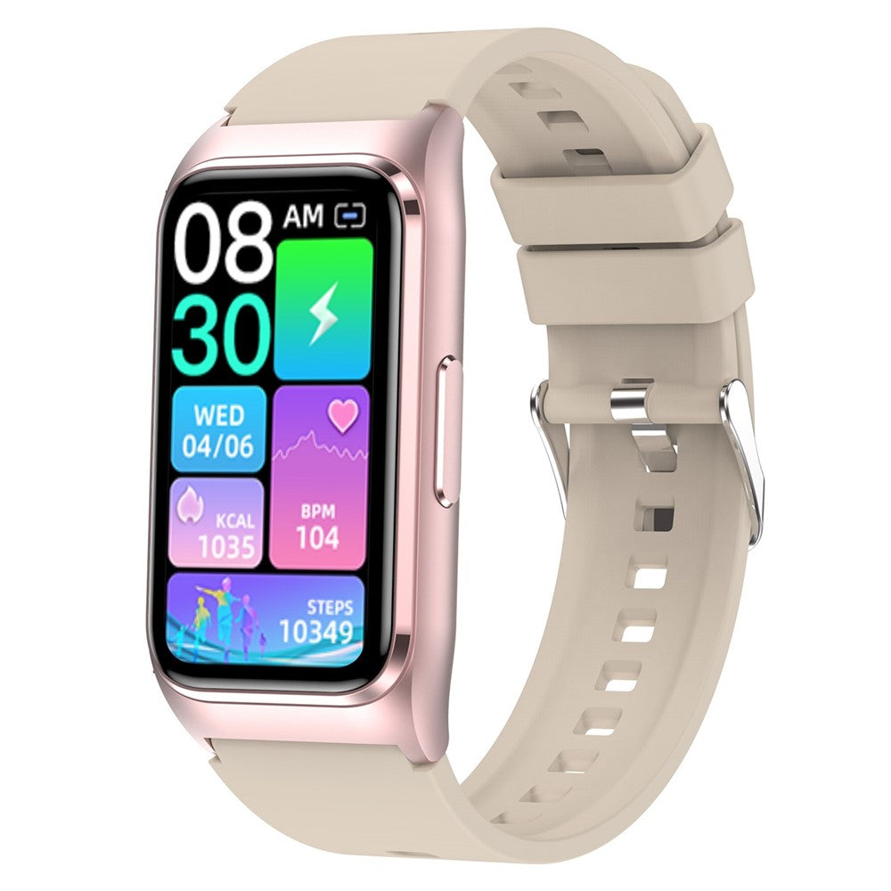TK75 1.47 Inch Smart Bracelet Heart Rate Blood Oxygen Body Temperature Monitor Fitness Tracker
