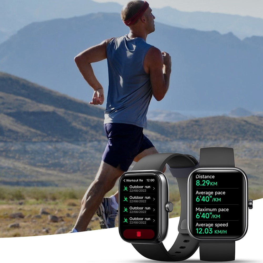 IDW25 1.83 Inch Smart Watch Bluetooth-compatible Calling Multi Sport Modes for Fitness Tracking / Health Monitoring