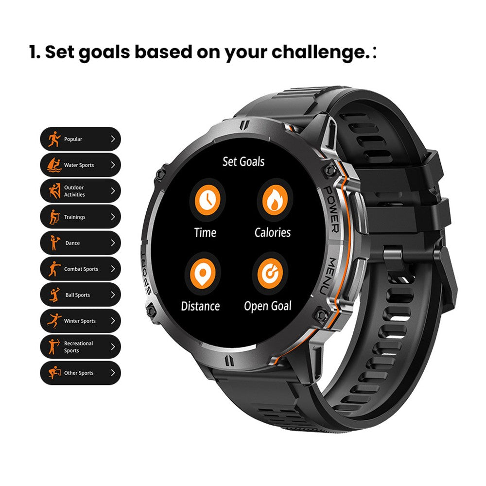 X3 Smart Watch Bluetooth-compatible Calling Heart Rate Blood Pressure Blood Oxygen Monitoring HD Large Screen Sport Watch