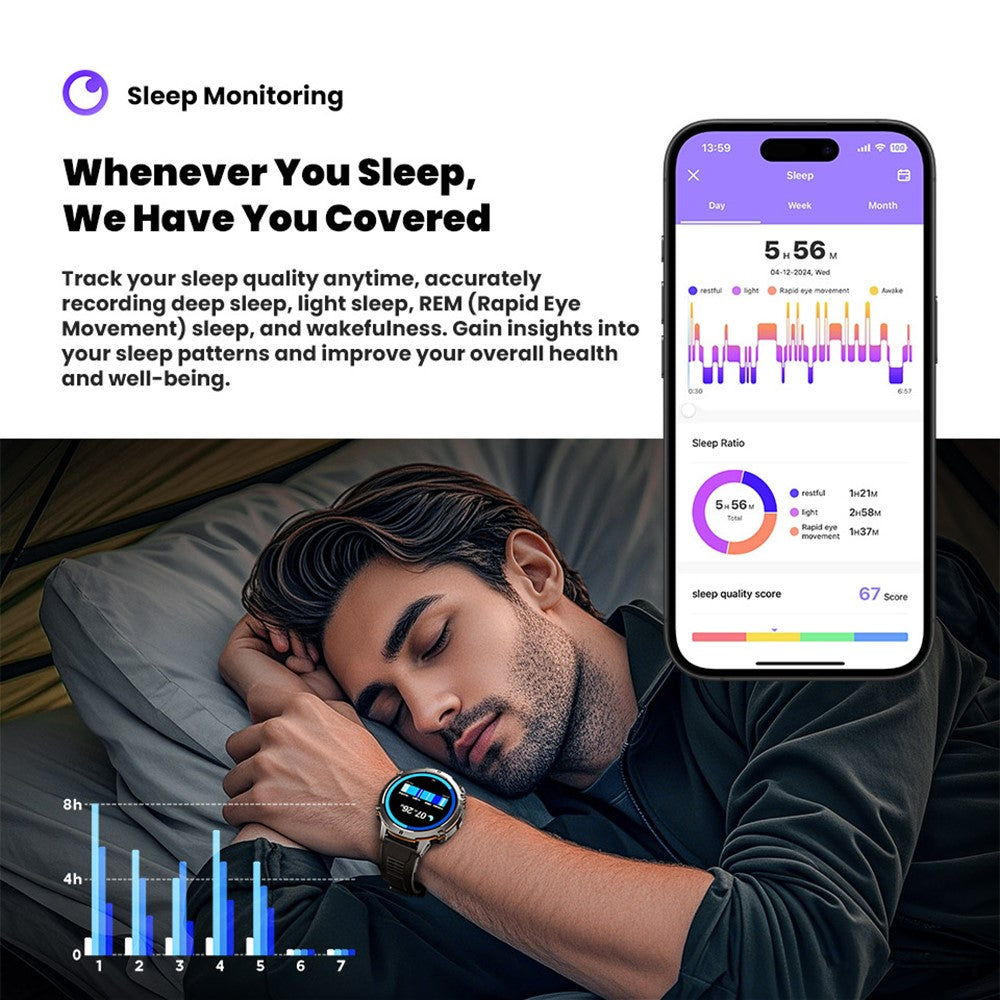 X3 Smart Watch Bluetooth-compatible Calling Heart Rate Blood Pressure Blood Oxygen Monitoring HD Large Screen Sport Watch