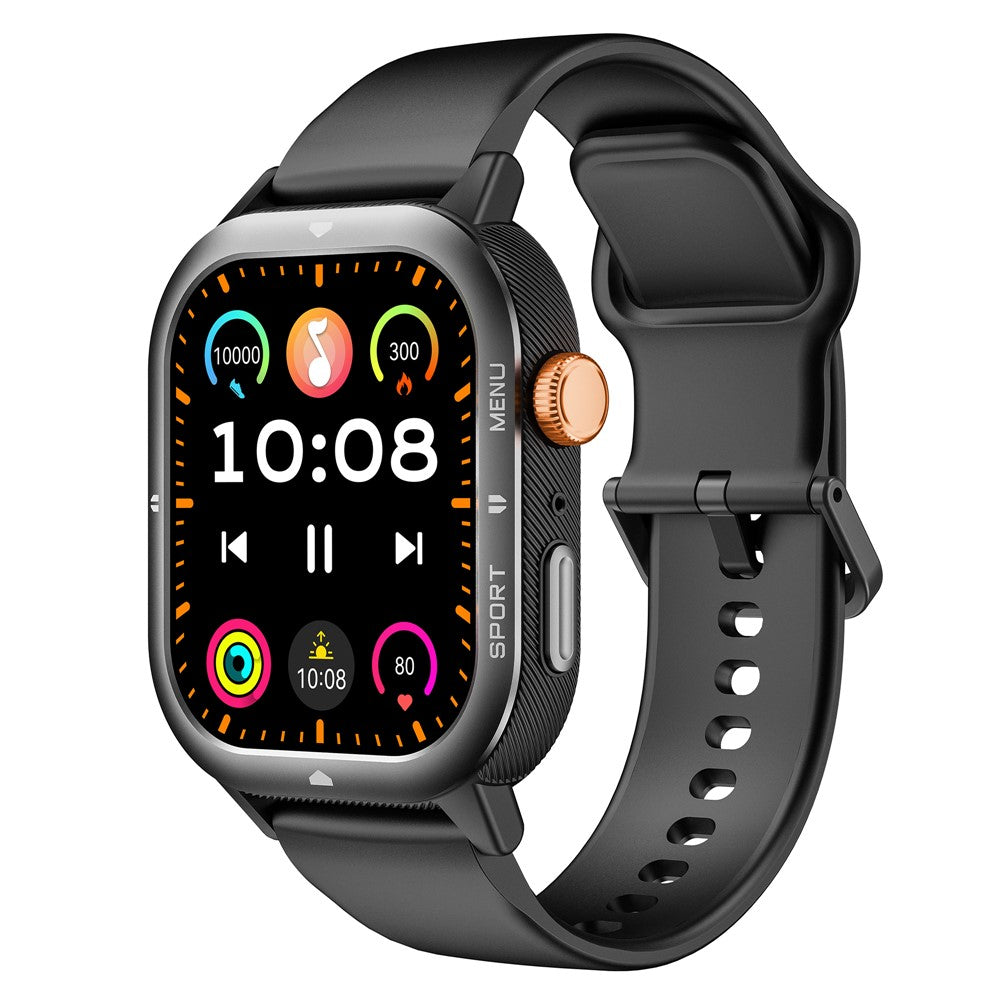 C30 Multifunction Smart Watch 1.95 Inch Large Screen 1ATM Waterproof Pedometer for Men Women Fitness Tracker