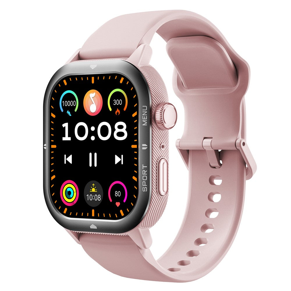 C30 Multifunction Smart Watch 1.95 Inch Large Screen 1ATM Waterproof Pedometer for Men Women Fitness Tracker
