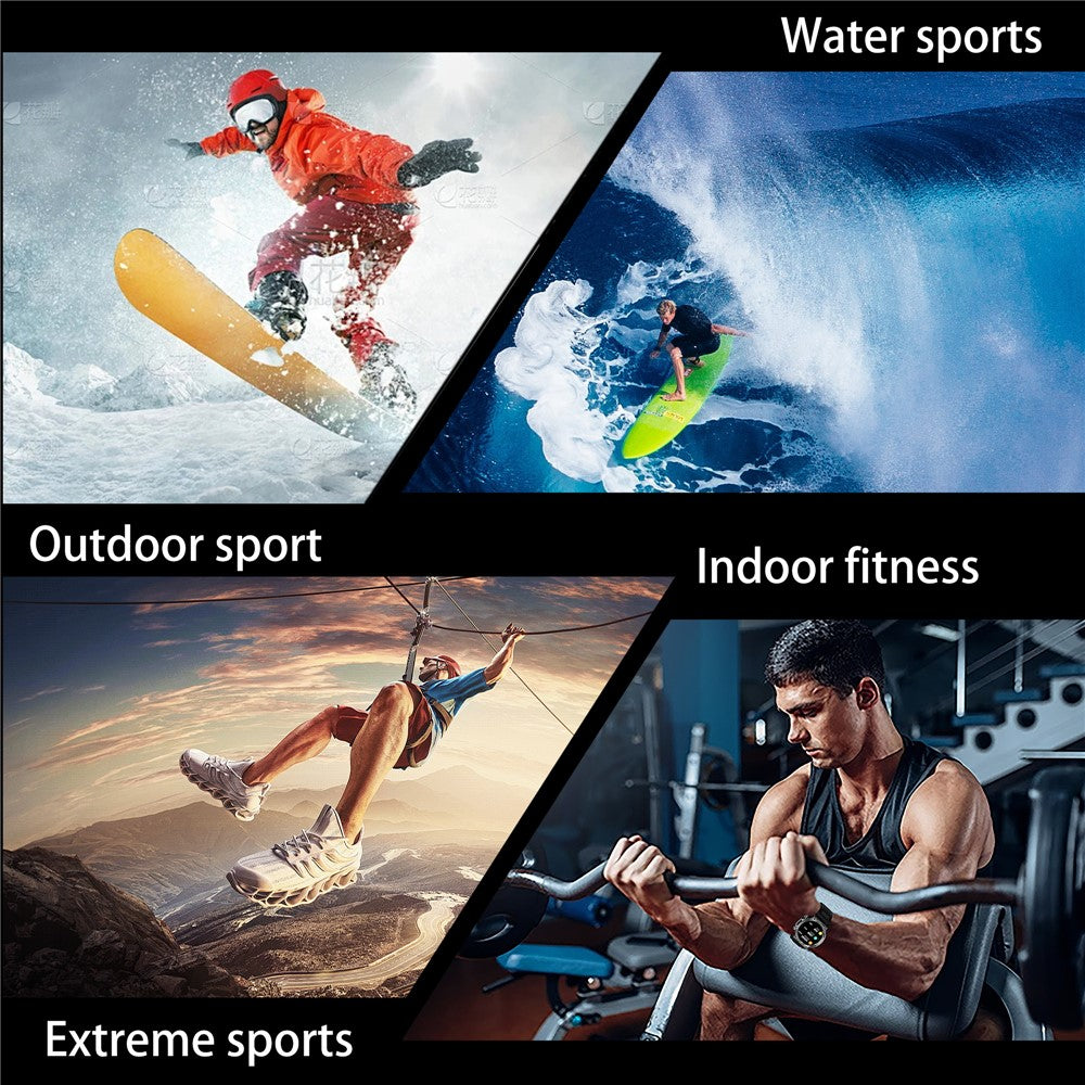AK61 Steel Band Smart Watch Bluetooth-compatible Calling Fitness Tracker Waterproof 1.39 Inch Health Monitoring Watch