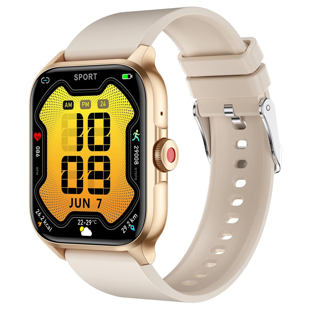 MX09 Smart Watch Bluetooth-compatible Calling Heart Rate Monitor 1.85 Inch HD Screen Fitness Tracker Watch