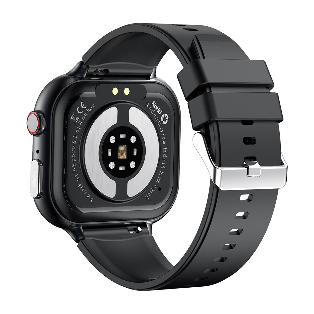TK17 Silicone Strap 1.91 Inch Smart Watch Bluetooth-compatible Call ECG Health Monitor Waterproof Sports Pedometer Watch