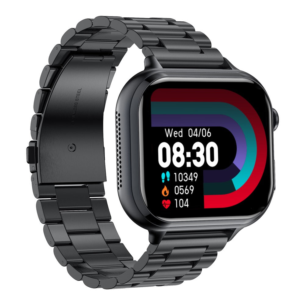 TK17 Steel Strap 1.91 Inch Smart Watch Bluetooth-compatible Call ECG Health Monitor Waterproof Sports Pedometer Watch
