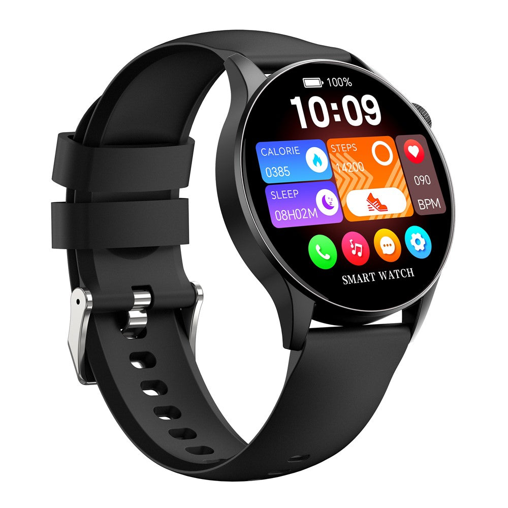 Y85 Smart Watch AMOLED Display Bluetooth-compatible Calling Temperature Blood Pressure Sleep Monitor Watch