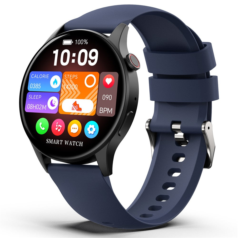 Y85 Smart Watch AMOLED Display Bluetooth-compatible Calling Temperature Blood Pressure Sleep Monitor Watch