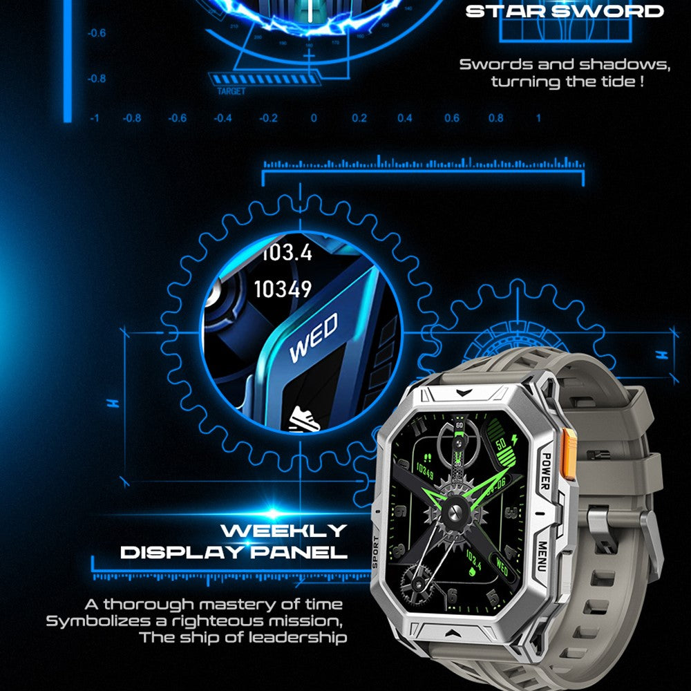 X1B Ultra-Long Standby Smart Sports Watch Fitness Tracker Heart Rate Monitor Waterproof Smart Bracelet