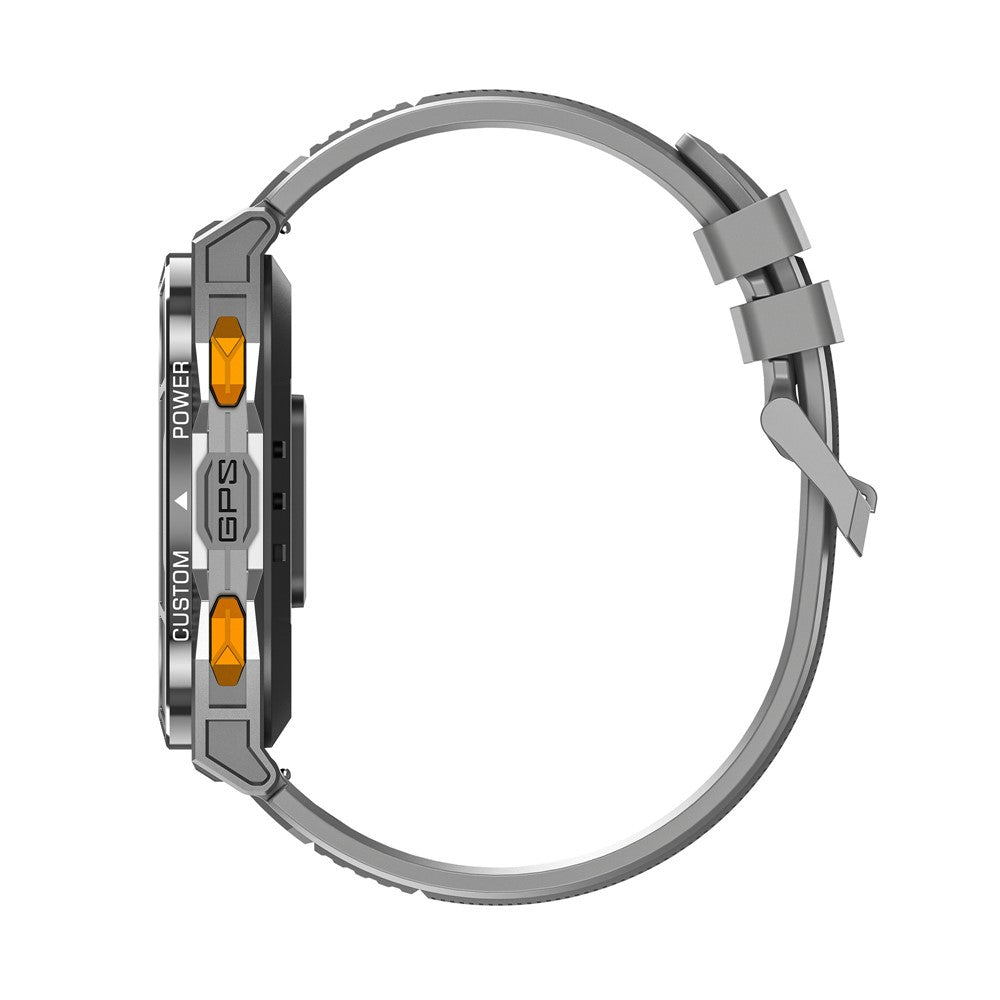 X5 GPS Sports Watch 1.96 Inch AMOLED Screen Heart Rate Monitor 5 ATM Waterproof Smart Watch
