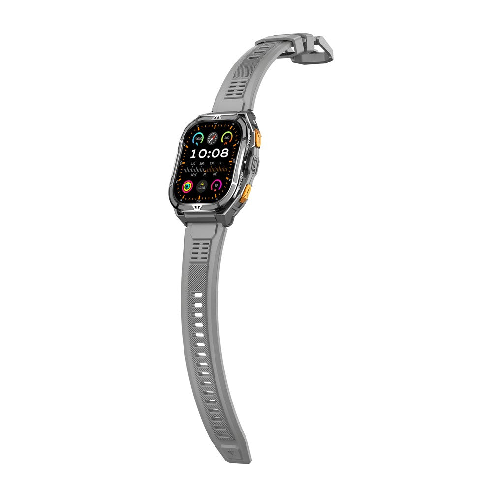 X5 GPS Sports Watch 1.96 Inch AMOLED Screen Heart Rate Monitor 5 ATM Waterproof Smart Watch