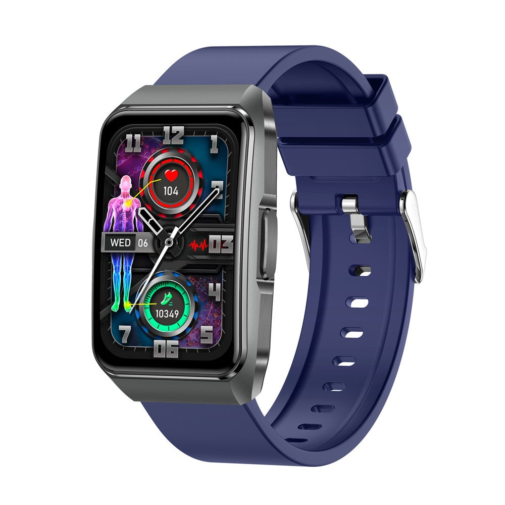ET650 Silicone Strap Smart Bracelet Body Temperature Health Monitor Bluetooth-Compatible Call Smart Watch