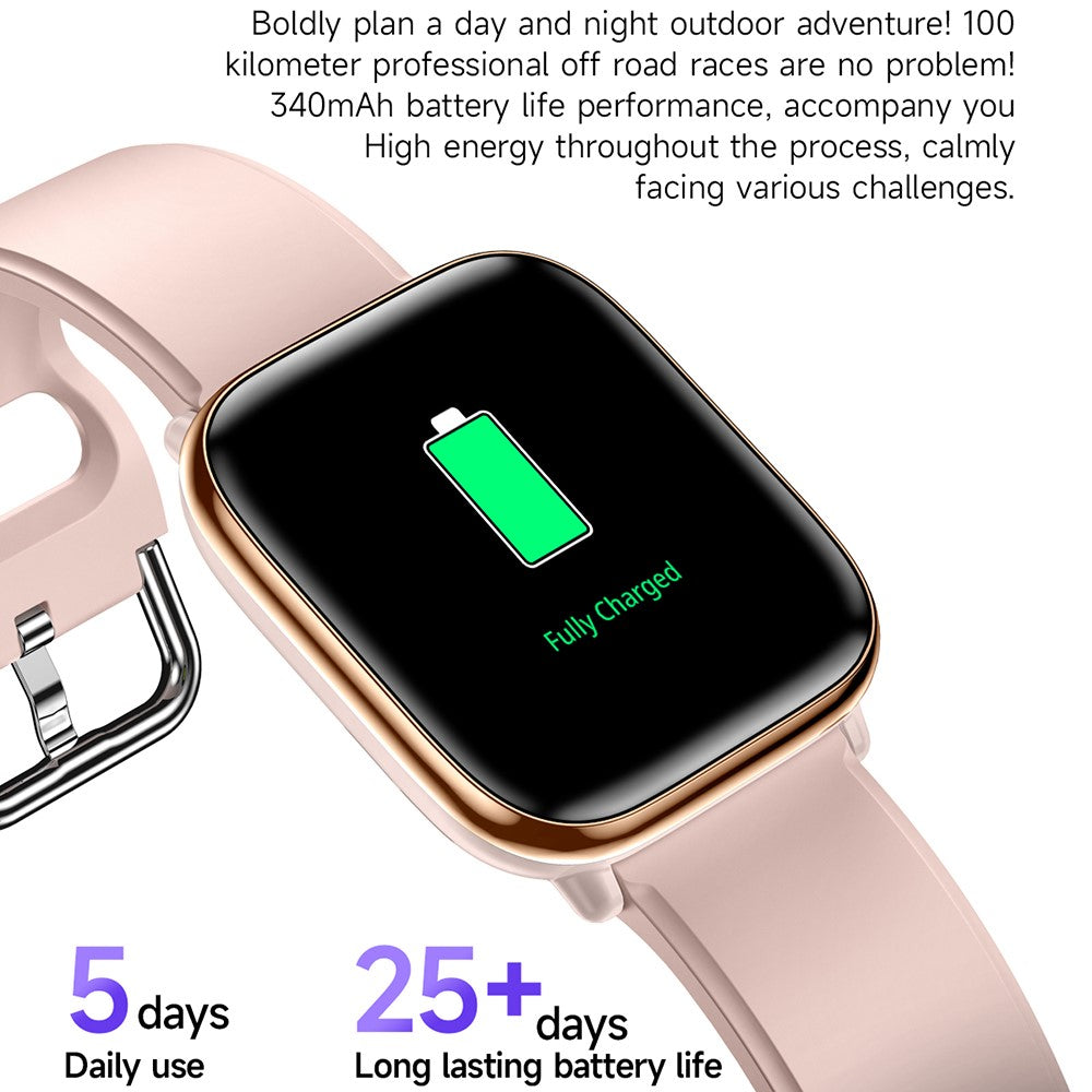 T59 1.75 Inch AMOLED Screen Smartwatch Bluetooth-Compatible Calling Health Monitoring Sport Watch