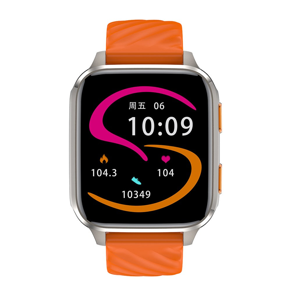 FW12 1.85 Inch Smart Watch Heart Rate Blood Oxygen Monitor Bluetooth-Compatible Call Health Tracker