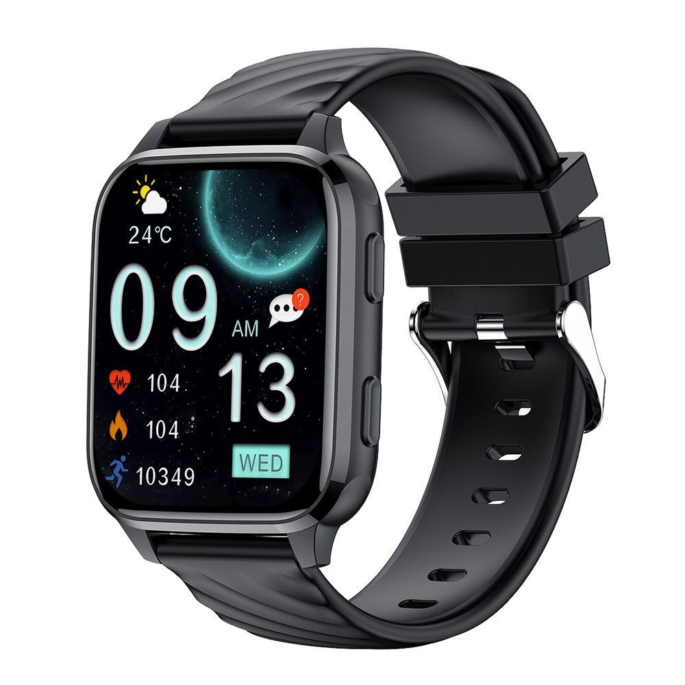 FW12 1.85 Inch Smart Watch Heart Rate Blood Oxygen Monitor Bluetooth-Compatible Call Health Tracker