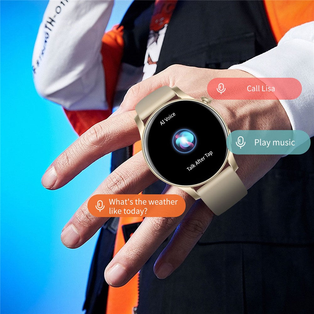 KC88 1.43 Inch AMOLED Screen Smart Watch Bluetooth-Compatible Calling Heart Rate Blood Pressure Monitor