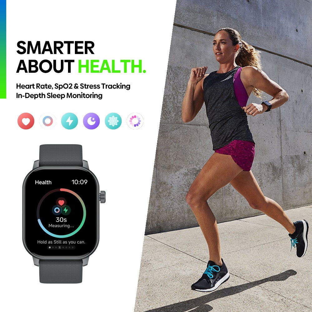 ZEBLAZE GTS 3 GPS 2.01 Inch Smart Watch Health Monitor Bluetooth-Compatible Calling GPS Positioning Sport Watch