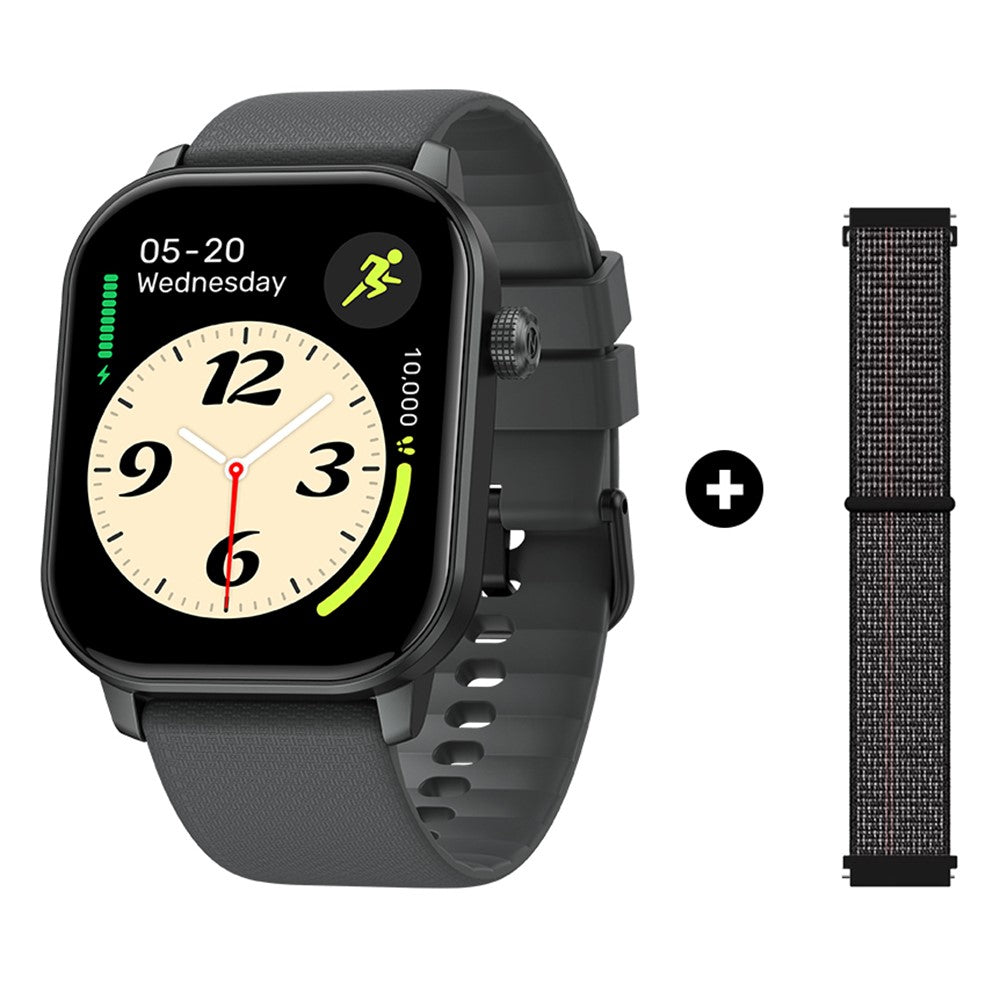 ZEBLAZE GTS 3 GPS 2.01 Inch Smart Watch Health Monitor Bluetooth-Compatible Calling GPS Positioning Sport Watch