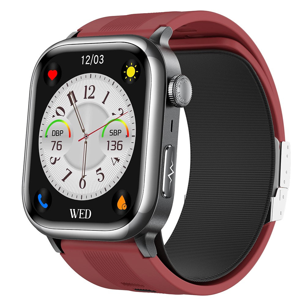 TK66 Smart Watch Blood Pressure ECG Health Monitor Bluetooth-Compatible Calling SOS Emergency Alert Watch