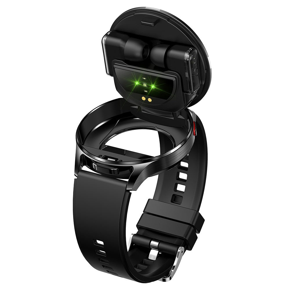T97 2 in 1 Smart Watch with Wireless Earbuds Bluetooth-Compatible Call Health Monitoring Sports Waterproof Watch