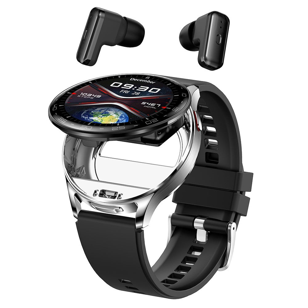 T97 2 in 1 Smart Watch with Wireless Earbuds Bluetooth-Compatible Call Health Monitoring Sports Waterproof Watch