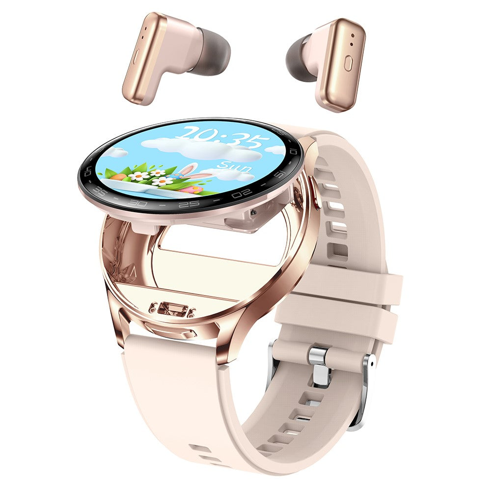 T97 2 in 1 Smart Watch with Wireless Earbuds Bluetooth-Compatible Call Health Monitoring Sports Waterproof Watch