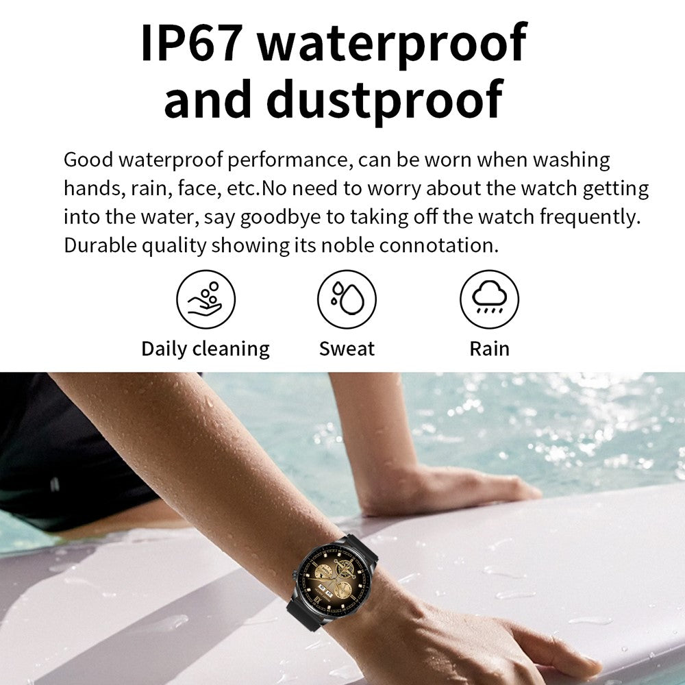 T98 2 In 1 Smart Watch with TWS Earbuds 1.43 Inch AMOLED Screen Bluetooth-Compatible Calling Wristwatch
