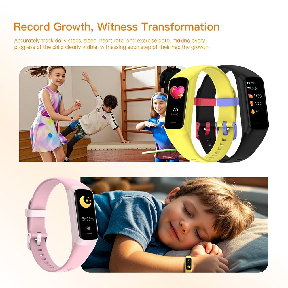 Wish 3 Children Smart Watch Reward System Parent Control App Exercise Monitoring Smart Wristband