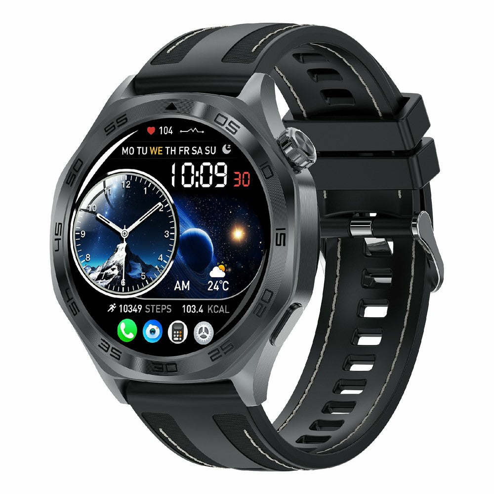 AK83 TPU+Nylon Strap Smart Watch Bluetooth-Compatible Call Heart Rate Blood Pressure Monitor Sports Watch