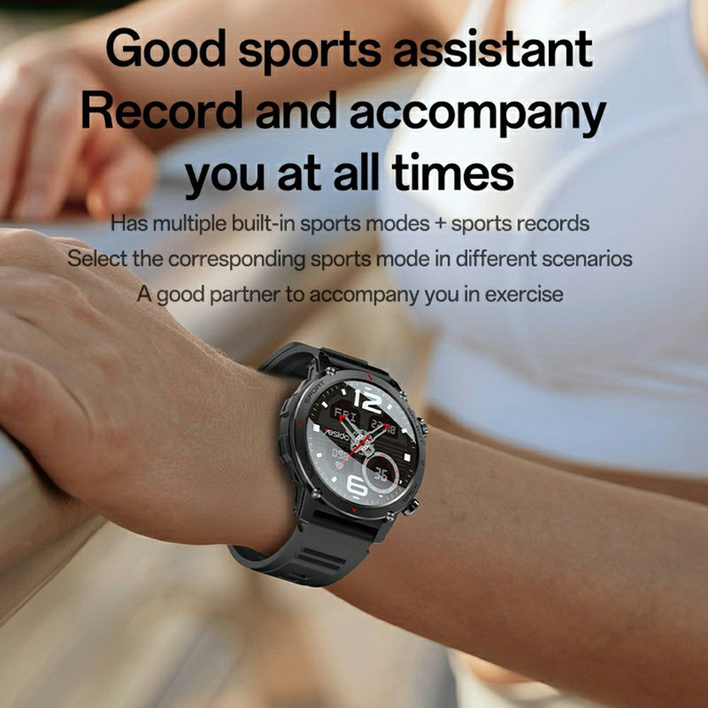 YESIDO IO31 AMOLED Smart Watch Fitness Tracker with Heart Rate Monitoring IP68 Waterproof