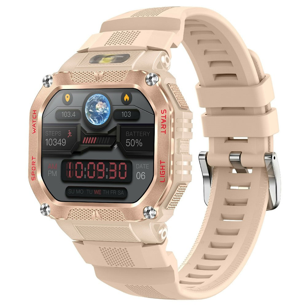 HT34 Outdoor Sports Smartwatch Fitness Tracker Waterproof 30M with Heart Rate / Blood Oxygen / Sleep Monitoring