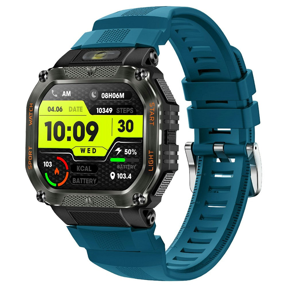 HT34 Outdoor Sports Smartwatch Fitness Tracker Waterproof 30M with Heart Rate / Blood Oxygen / Sleep Monitoring