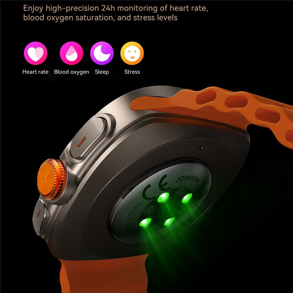 JOYROOM JR-FV2 Bluetooth-Compatible Smartwatch Zinc Alloy Waterproof Watch with Calling Function AMOLED Display