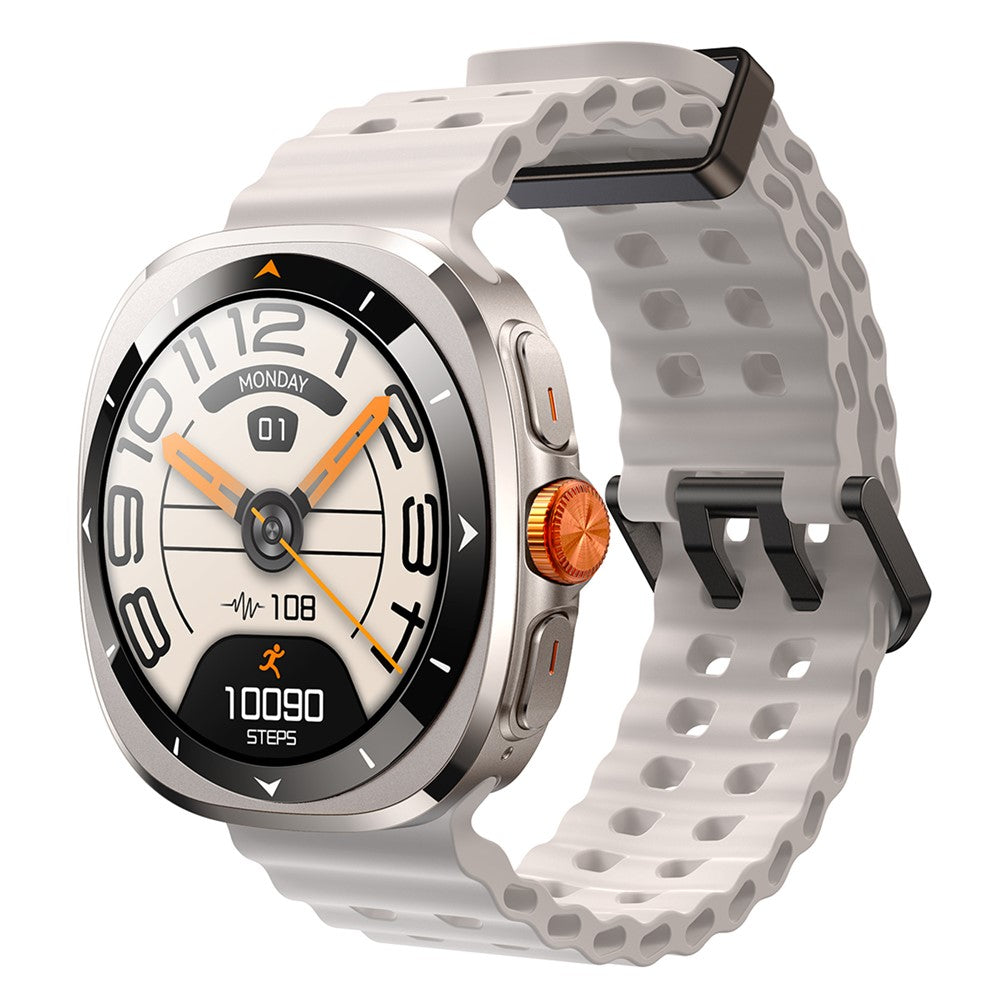 JOYROOM JR-FV2 Bluetooth-Compatible Smartwatch Zinc Alloy Waterproof Watch with Calling Function AMOLED Display