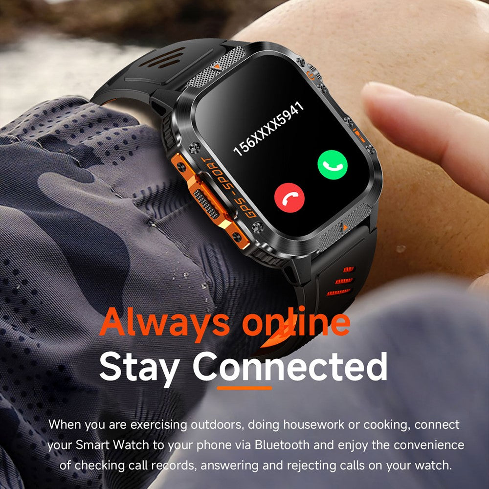 HT36 GPS Smartwatch Precise Positioning Outdoor Sports Fitness Tracker Waterproof Smart Watch