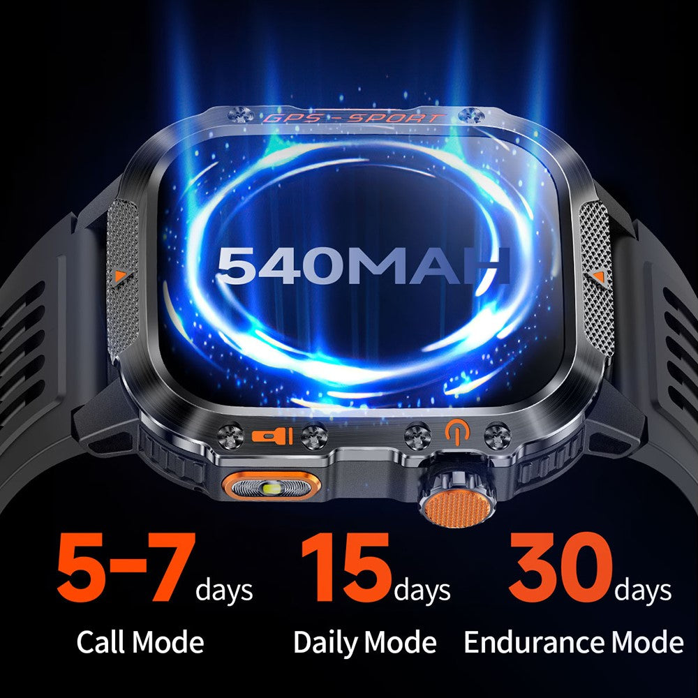 HT36 GPS Smartwatch Precise Positioning Outdoor Sports Fitness Tracker Waterproof Smart Watch