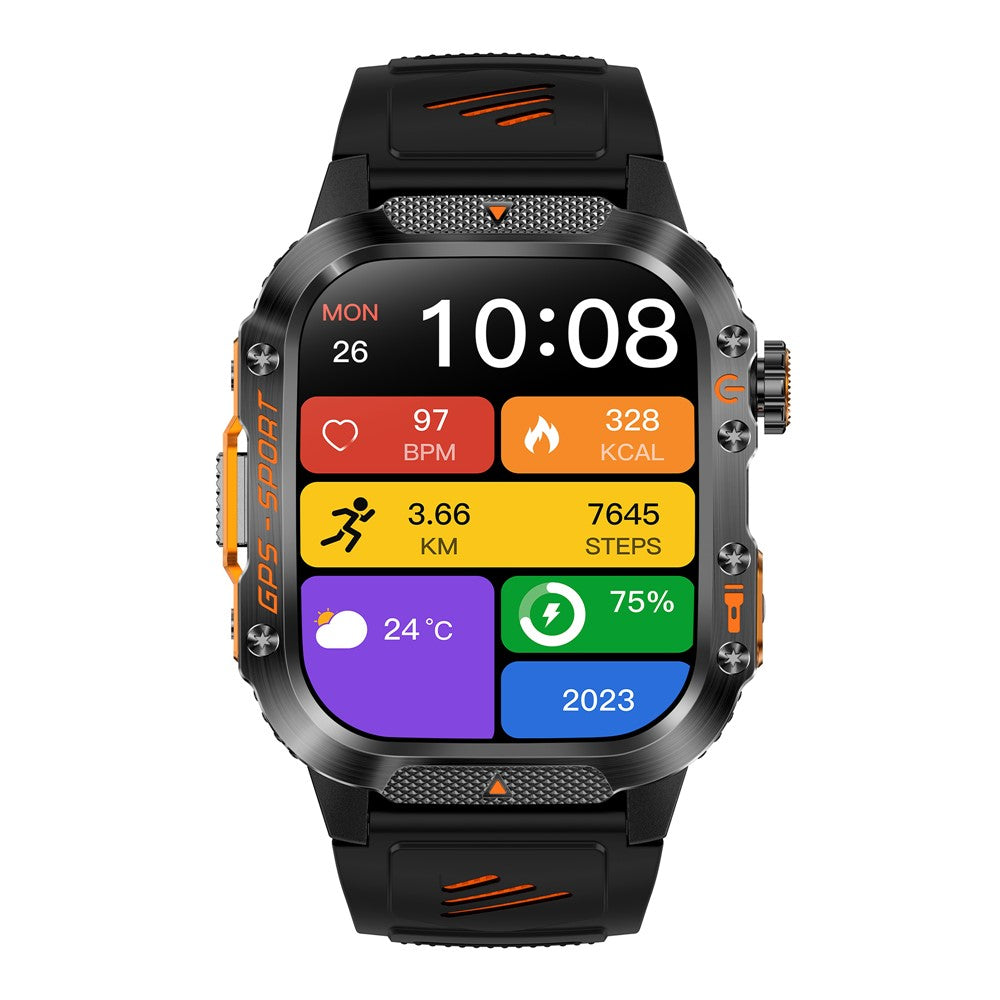 HT36 GPS Smartwatch Precise Positioning Outdoor Sports Fitness Tracker Waterproof Smart Watch