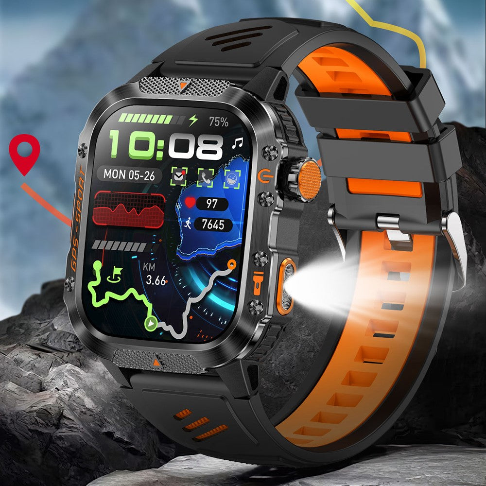HT36 GPS Smartwatch Precise Positioning Outdoor Sports Fitness Tracker Waterproof Smart Watch