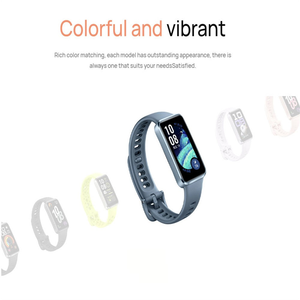 HUAWEI Band 10 1.47 Inch AMOLED Smart Bracelet Fitness Tracker Aluminum Alloy Case Health Monitoring Smart Wristband