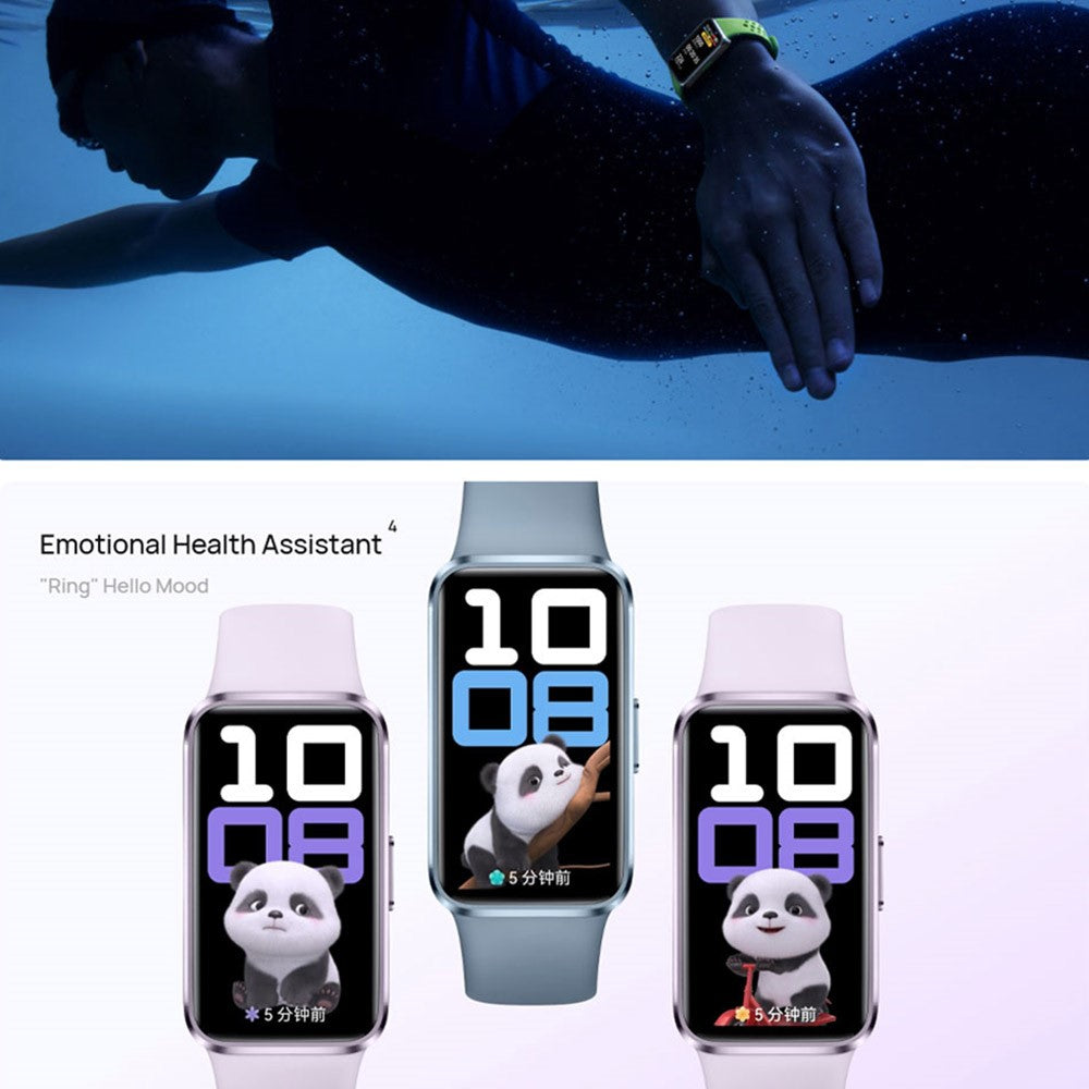 HUAWEI Band 10 1.47 Inch AMOLED Smart Bracelet Fitness Tracker Aluminum Alloy Case Health Monitoring Smart Wristband