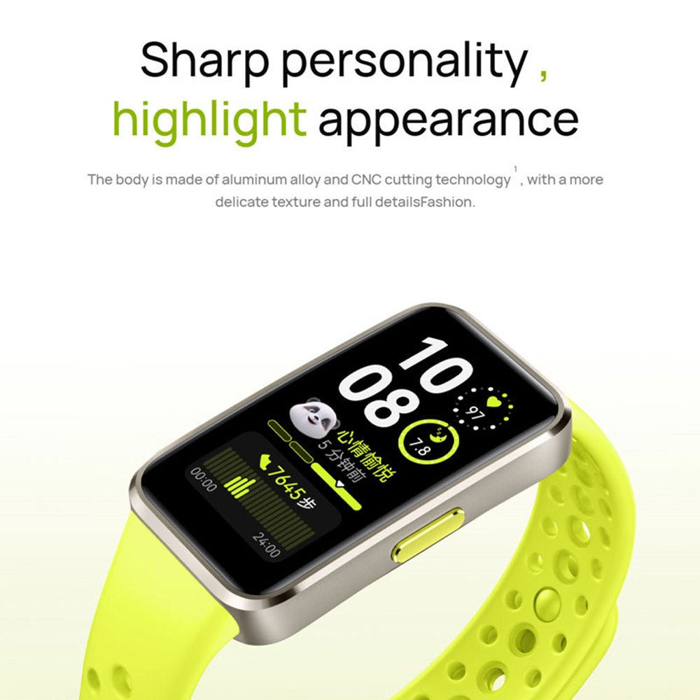 HUAWEI Band 10 1.47 Inch AMOLED Smart Bracelet Fitness Tracker Aluminum Alloy Case Health Monitoring Smart Wristband