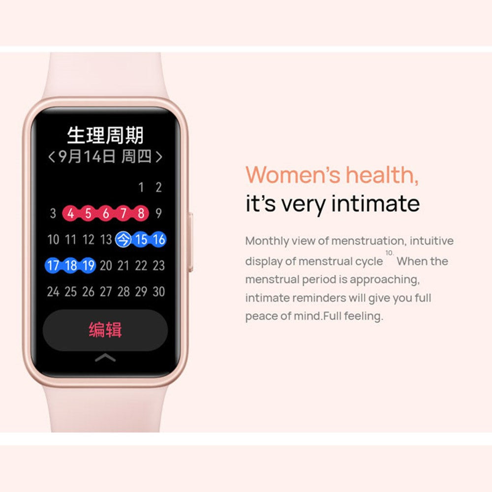 HUAWEI Band 10 1.47 Inch AMOLED Smart Bracelet Fitness Tracker Aluminum Alloy Case Health Monitoring Smart Wristband
