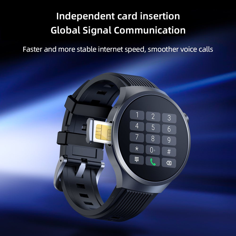VP30 Android 4G LTE Smartwatch 1.75 Inch AMOLED Display 3GB+32GB Quad-Core Processor Camera Smart Watch