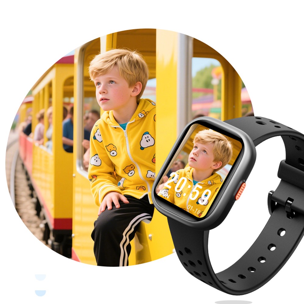 W79 Kids Smart Watch 1.83 Inch Screen Educational Games 100+ Sports Modes Wristwatch